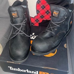 NIB Timberland Steel Safety Toe Work Boots 14